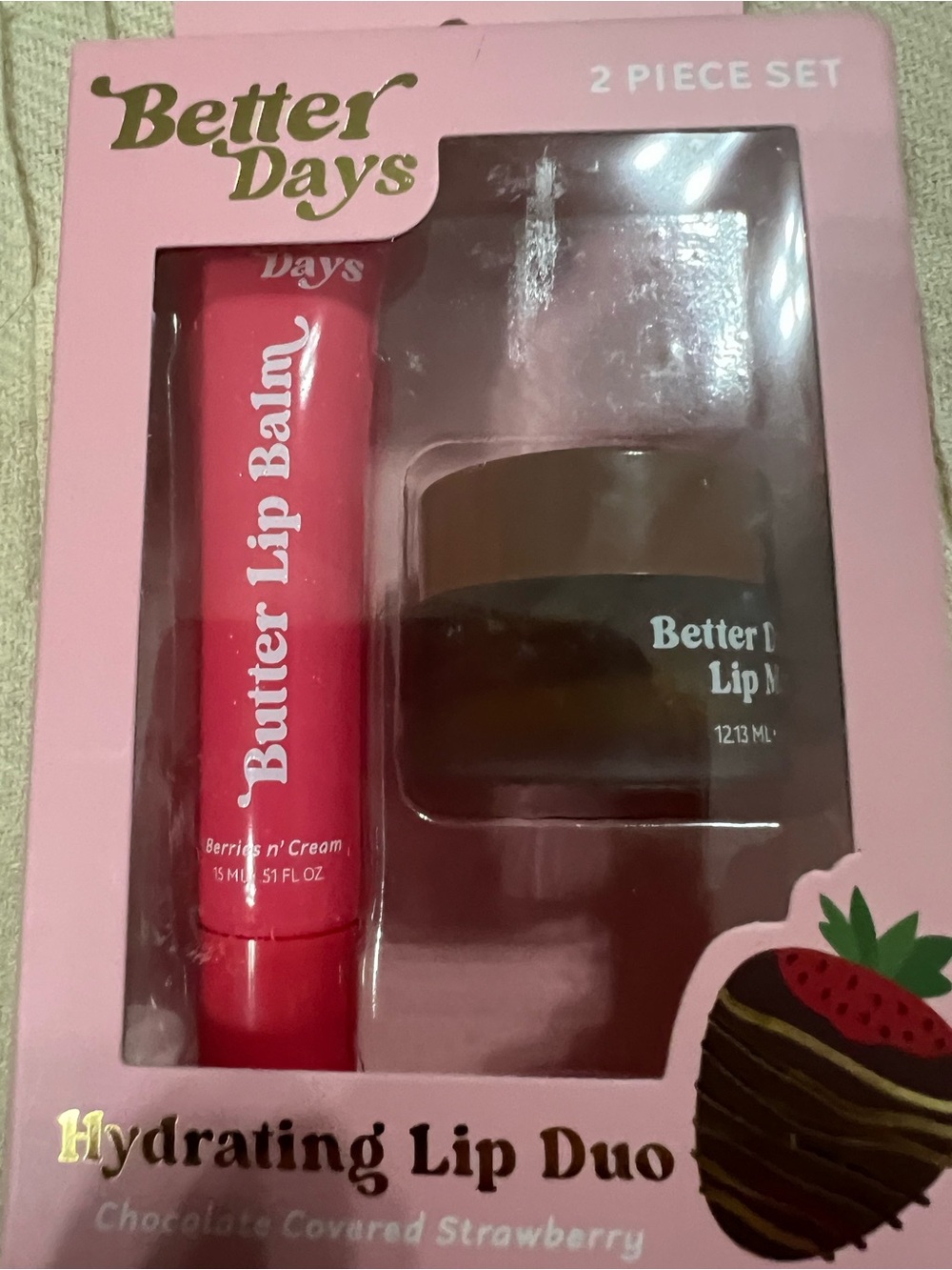 Hydrating Lip Duo - 2 Piece Set. Lip Balm and Lip Mask NEW SEALED - Picture 4 of 4